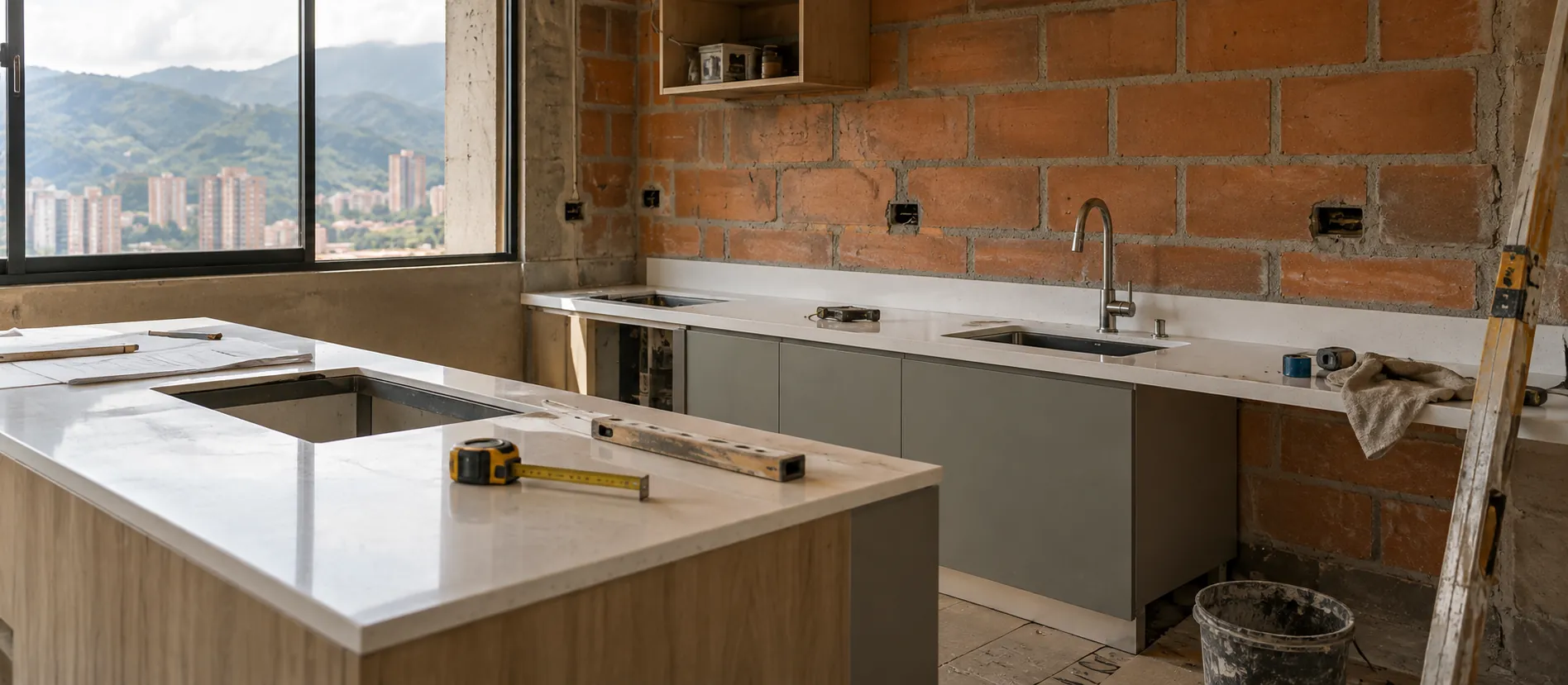 Proyecto en un apartamento de Medellín